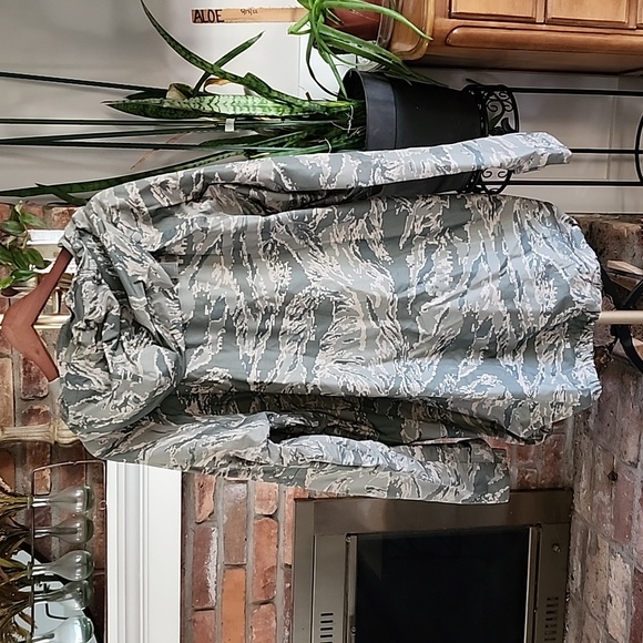 Orc Industries Inc. ACU "Improved Rainsuit" Zipup Parka Jacket No Liner Sz M - Picture 7 of 16